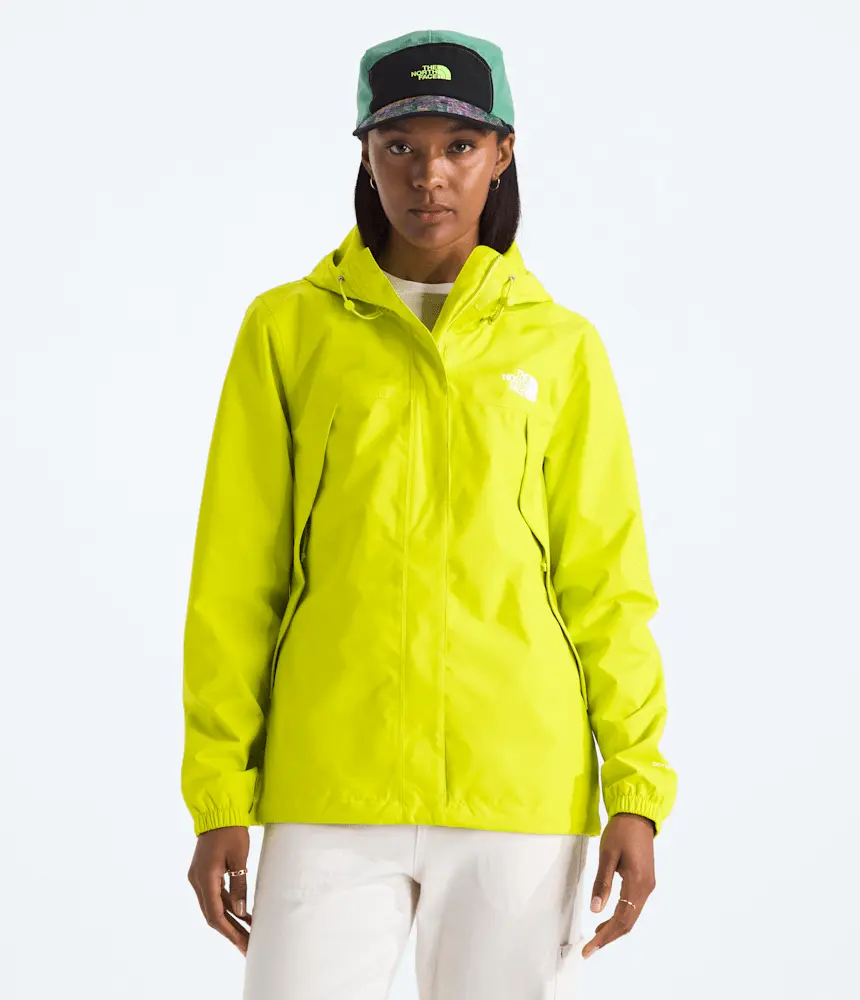 Женская куртка-дождевик Antora The North Face, Sulphur Spring Green 
Женская куртка-дождевик Antora The North Face, Sulphur Spring Green