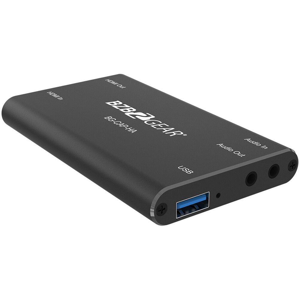 Устройство захвата HDMI с питанием от шины USB BZBGEAR
Устройство захвата HDMI с питанием от шины USB BZBGEAR