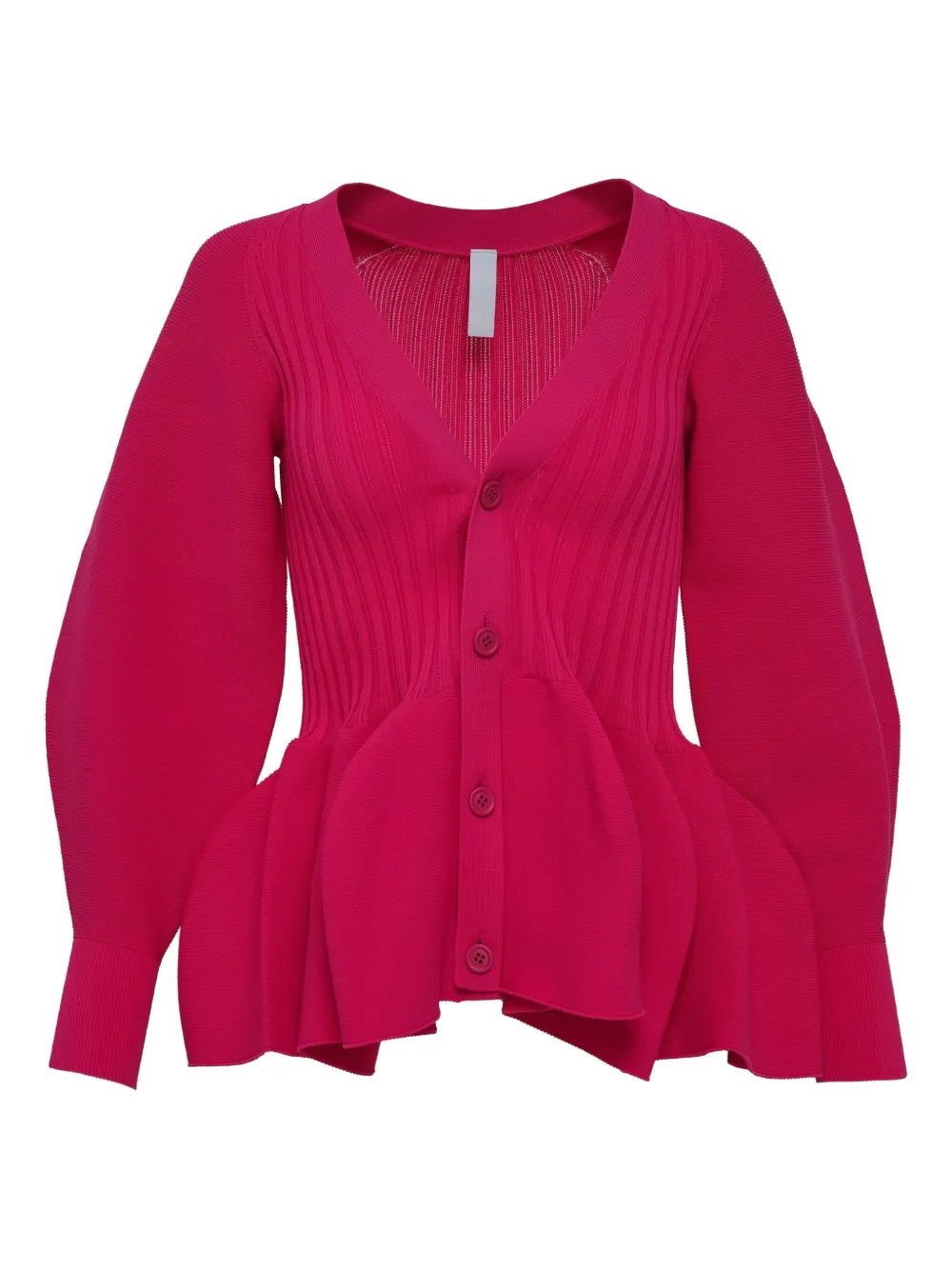 Кардиган с воланом и рукавами-буфами CFCL, розовый
Кардиган с воланом и рукавами-буфами CFCL, розовый