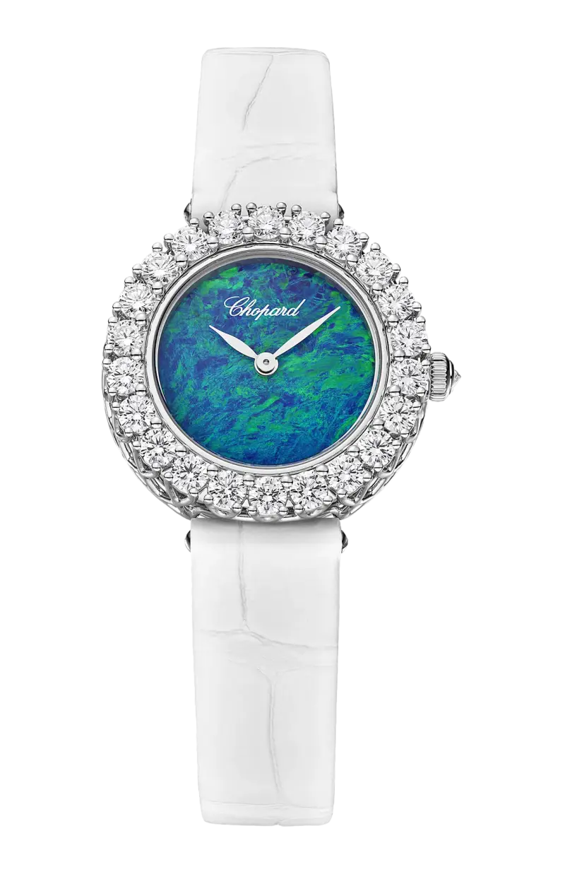 L'heure du diamant круглые, этическое белое золото, бриллианты, механический мануальный завод - 13a178-1316 CHOPARD
L'heure du diamant круглые, этическое белое золото, бриллианты, механический мануальный завод - 13a178-1316 CHOPARD