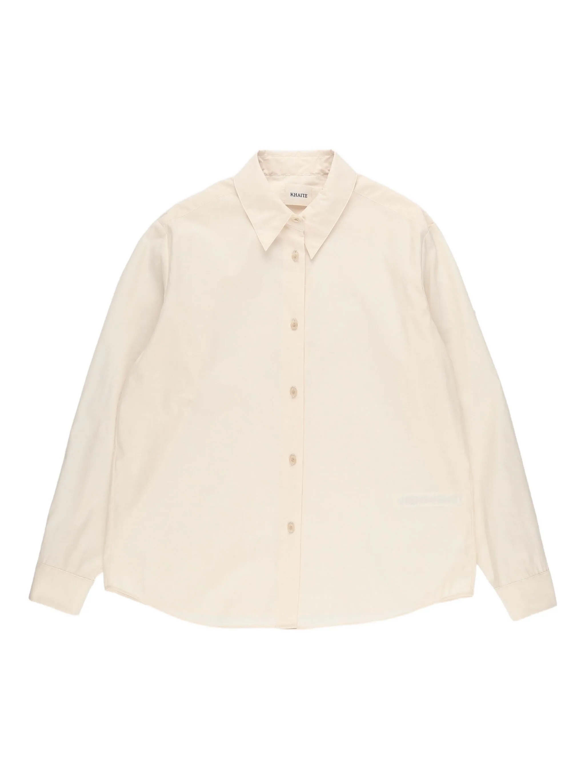 Рубашка Argo на пуговицах Khaite, нейтральный
Рубашка Argo на пуговицах Khaite, нейтральный