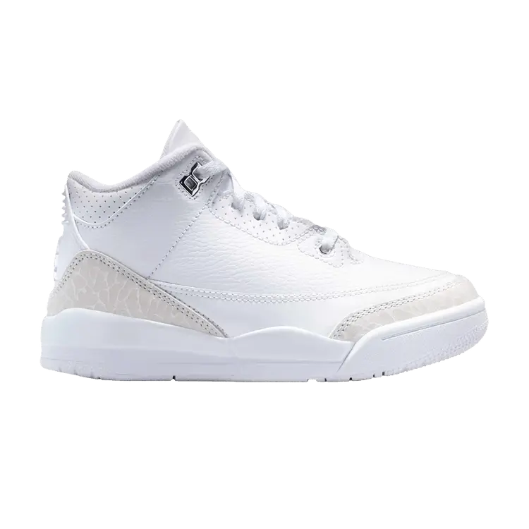 Кроссовки Air Jordan Air Jordan 3 Retro PS 'Pure Money' 2025, белый
Кроссовки Air Jordan Air Jordan 3 Retro PS 'Pure Money' 2025, белый