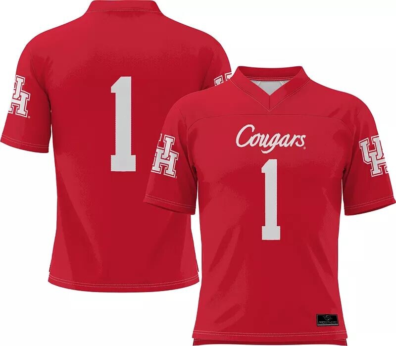 Мужская черная футбольная майка Prosphere Houston Cougars #1, полностью сублимированная
Мужская черная футбольная майка Prosphere Houston Cougars #1, полностью сублимированная