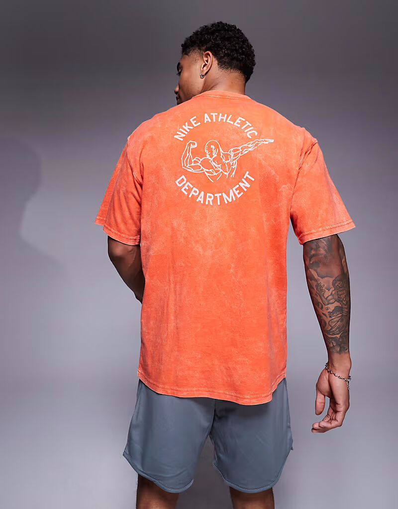 Футболка с принтом Nike Training Gym Culture красного цвета
Футболка с принтом Nike Training Gym Culture красного цвета