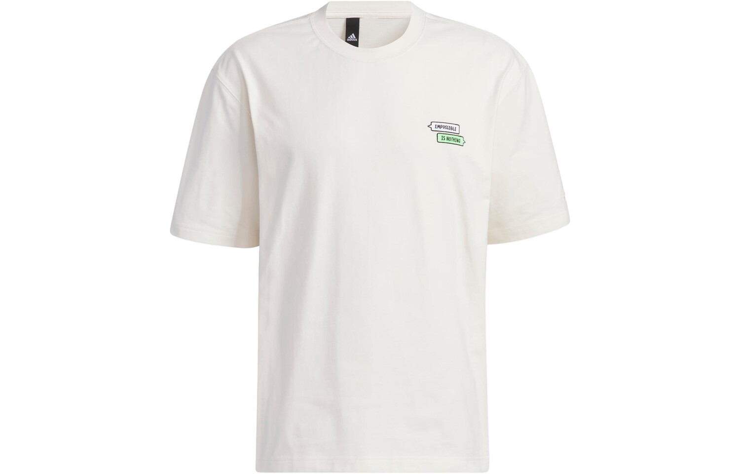 Adidas Мужская футболка, Мел Белый
Adidas Мужская футболка, Мел Белый