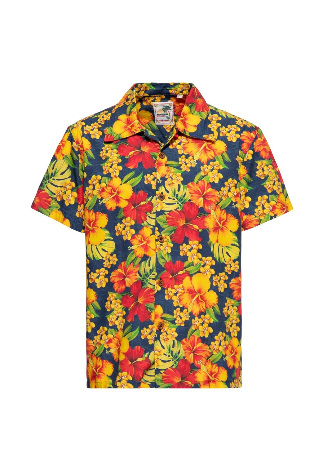 Рубашка с короткими рукавами и цветочным принтом по всей поверхности Hibiscus Dream KING KEROSIN, синий
Рубашка с короткими рукавами и цветочным принтом по всей поверхности Hibiscus Dream KING KEROSIN, синий