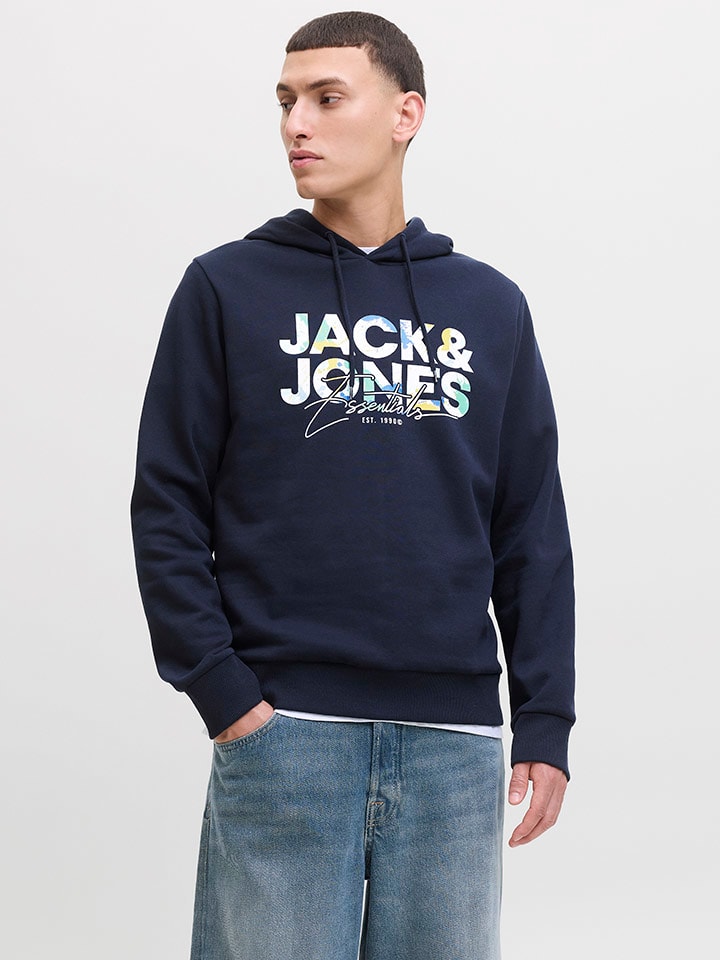 Jack & Jones Худи "Geplas" темно-синего цвета
Jack & Jones Худи "Geplas" темно-синего цвета