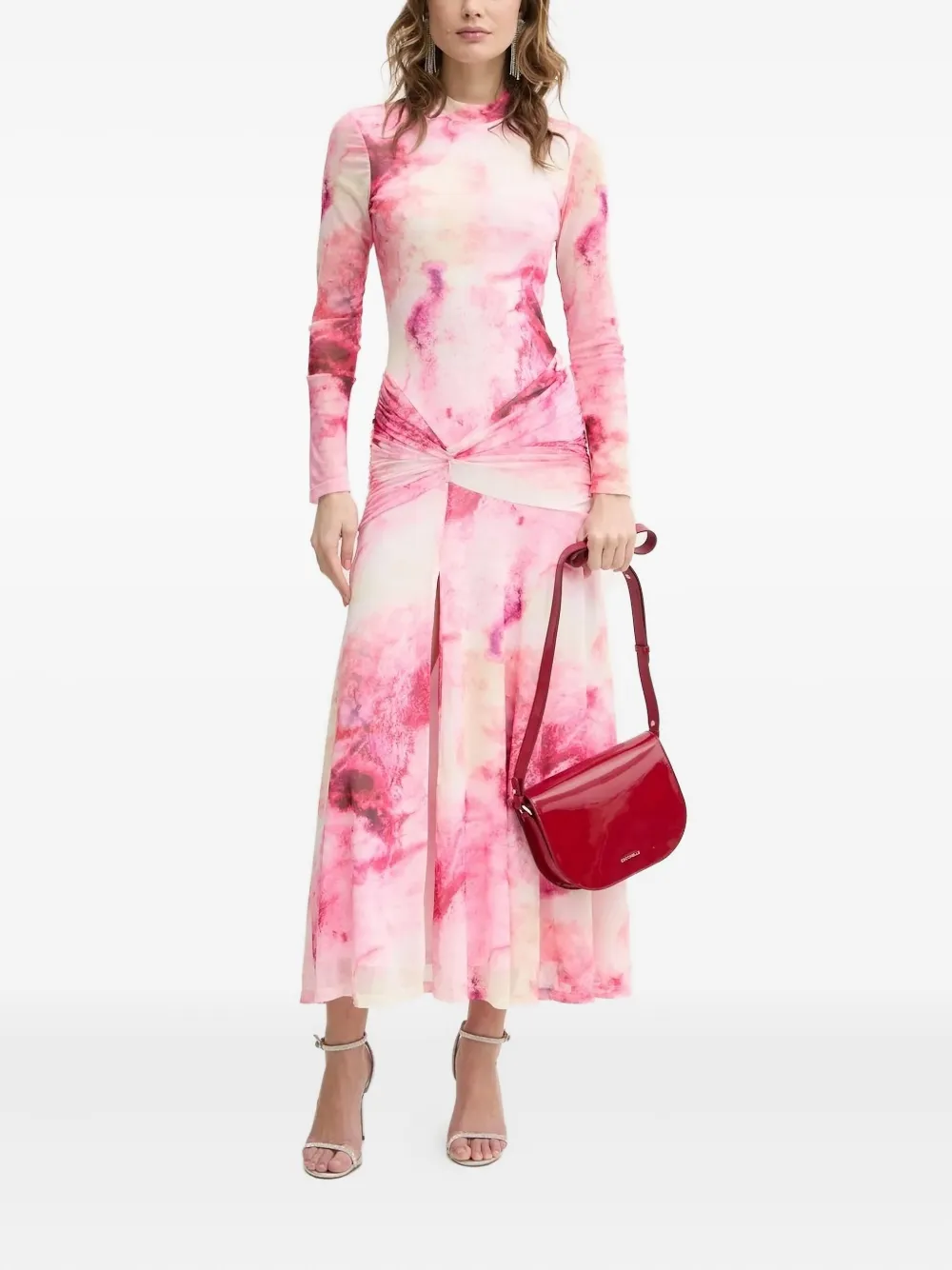 Платье миди с цветочным принтом Bardot, розовый
Платье миди с цветочным принтом Bardot, розовый