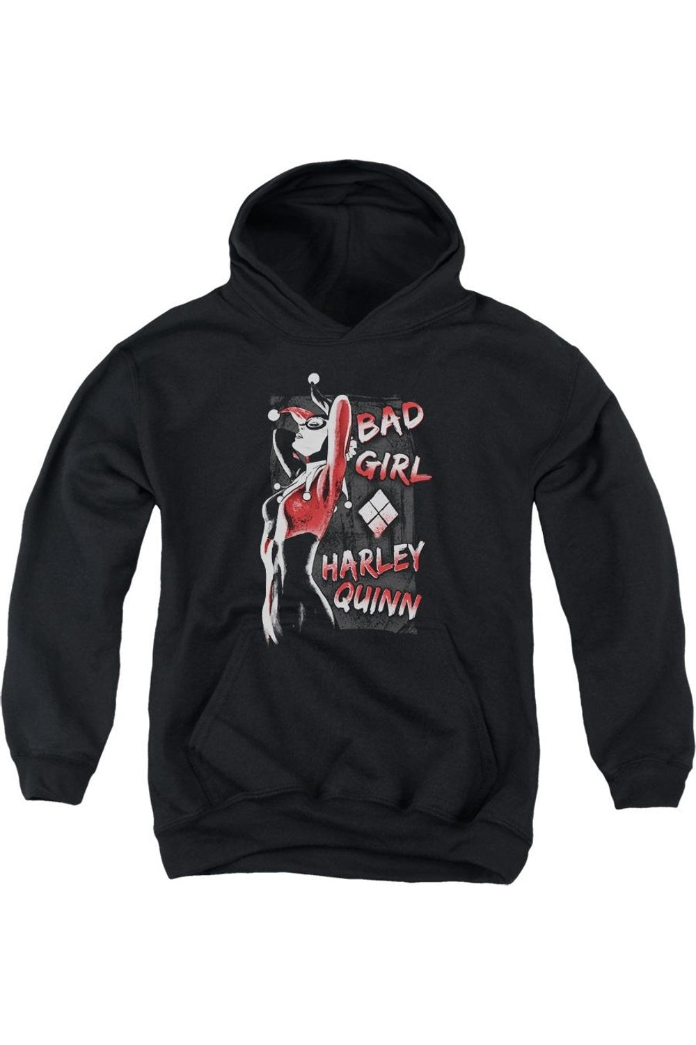 Бэтмен худи "Плохая девочка" для молодежи Gildan, черный
Бэтмен худи "Плохая девочка" для молодежи Gildan, черный