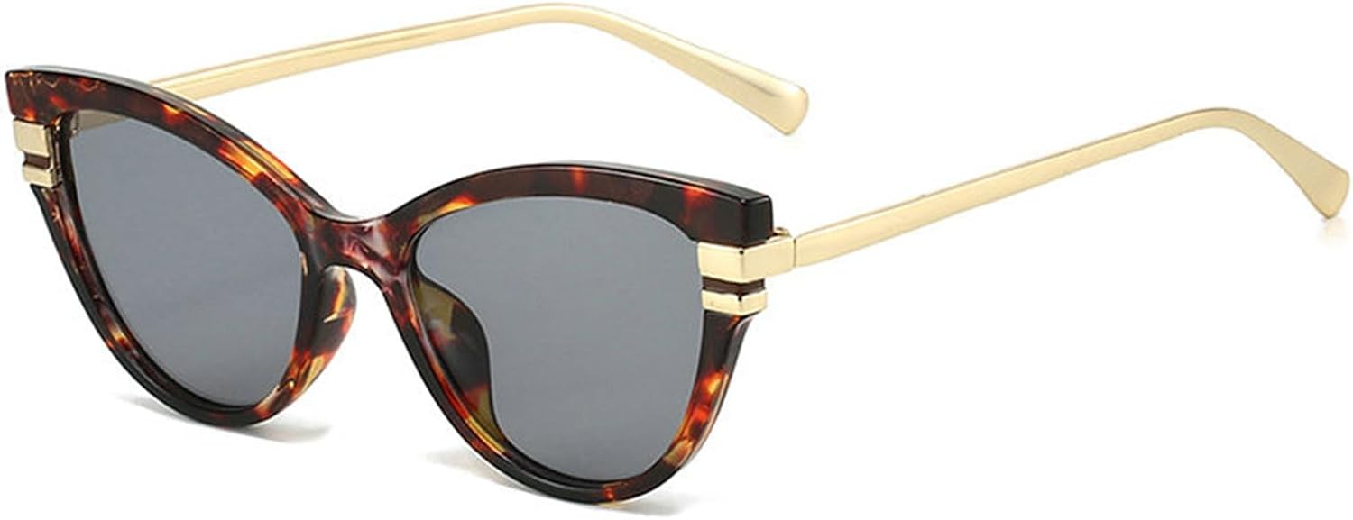 Ретро-солнцезащитные очки «кошачий глаз» с леопардовым принтом для женщин, модные винтажные очки с защитой от УФ-излучения UV400, маленькие, в винтажном стиле helena, C8
Ретро-солнцезащитные очки «кошачий глаз» с леопардовым принтом для женщин, модные винтажные очки с защитой от УФ-излучения UV400, маленькие, в винтажном стиле helena, C8