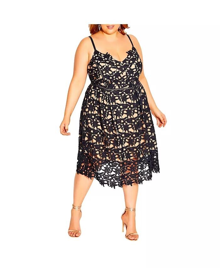 Плюс Размер Так Нарядное Платье CITY CHIC, синий
Плюс Размер Так Нарядное Платье CITY CHIC, синий