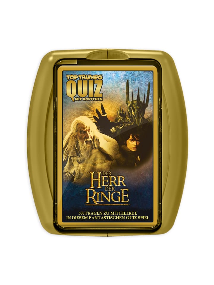 Winning Moves Викторина Top Trumps по мотивам «Властелина колец» в цвете
Winning Moves Викторина Top Trumps по мотивам «Властелина колец» в цвете