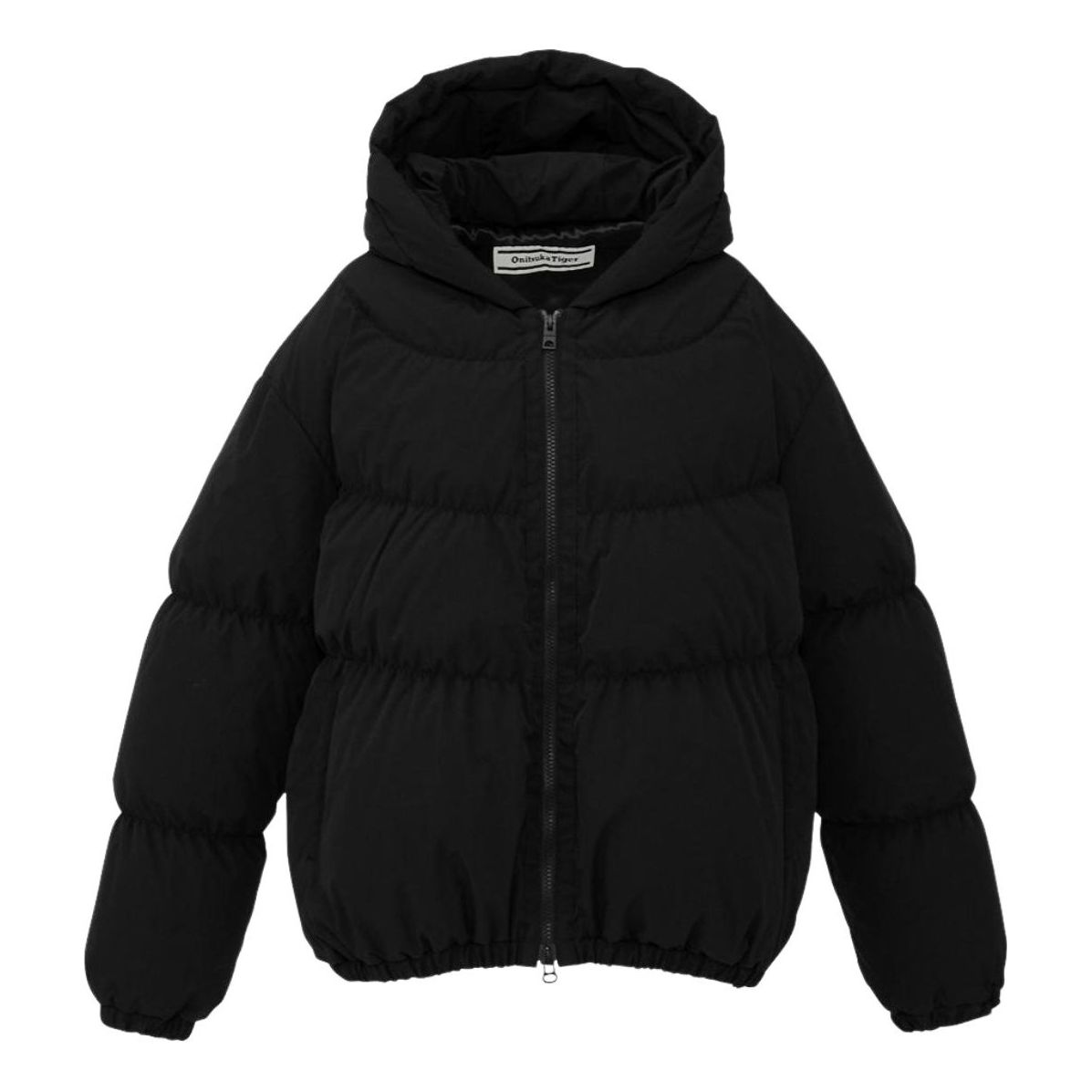 (WMNS) Пуховая куртка Onitsuka Tiger с капюшоном, черная
(WMNS) Пуховая куртка Onitsuka Tiger с капюшоном, черная