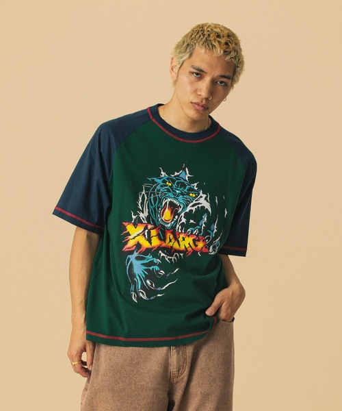 Футболка-реглан с коротким рукавом, принт «Когти пантеры» XLARGE, темно-синий
Футболка-реглан с коротким рукавом, принт «Когти пантеры» XLARGE, темно-синий