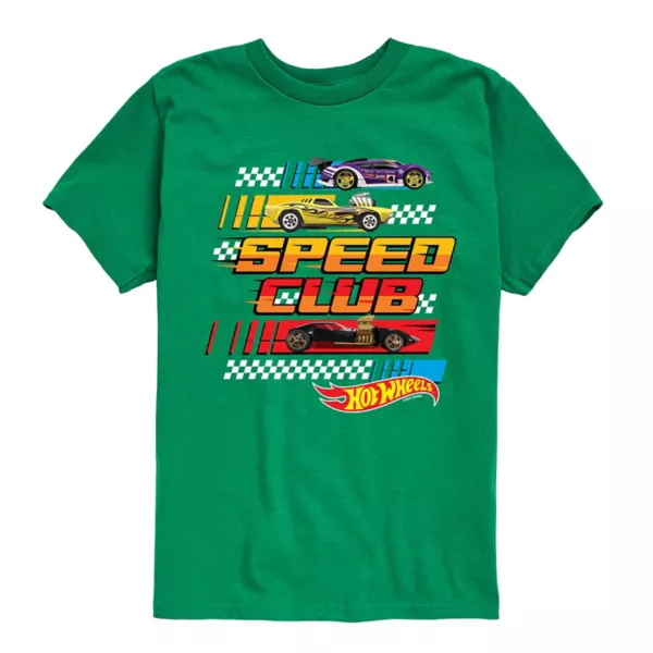 Футболка для мальчиков с принтом Club Graphic, 8-20 скоростей Hot Wheels, зеленый
Футболка для мальчиков с принтом Club Graphic, 8-20 скоростей Hot Wheels, зеленый
