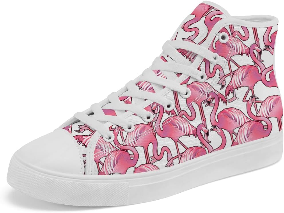 Высокие кеды Flamingo для мужчин и женщин, тканевые кроссовки на шнуровке, повседневная обувь, подарок для мамы и папы Chebing, белый
Высокие кеды Flamingo для мужчин и женщин, тканевые кроссовки на шнуровке, повседневная обувь, подарок для мамы и папы Chebing, белый