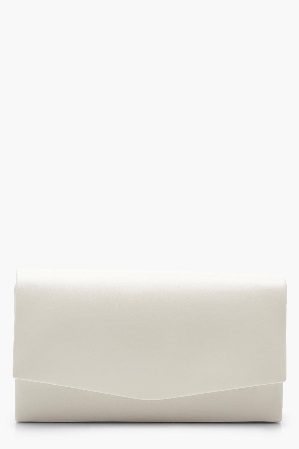 Структурированный сумка-клатч и цепь из пу Boohoo, белый
Структурированный сумка-клатч и цепь из пу Boohoo, белый