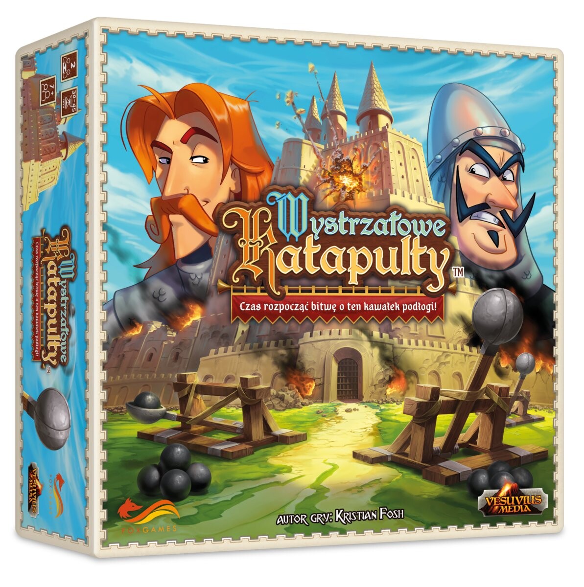 Blazing Catapults Edition 2, аркадная игра, FoxGames
Blazing Catapults Edition 2, аркадная игра, FoxGames