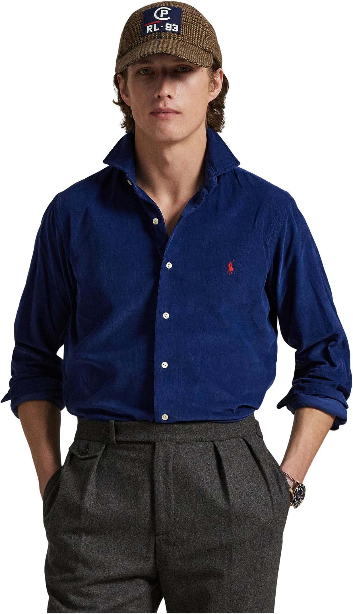 Мужская классическая вельветовая рубашка Polo Ralph Lauren, Freshwater
Мужская классическая вельветовая рубашка Polo Ralph Lauren, Freshwater