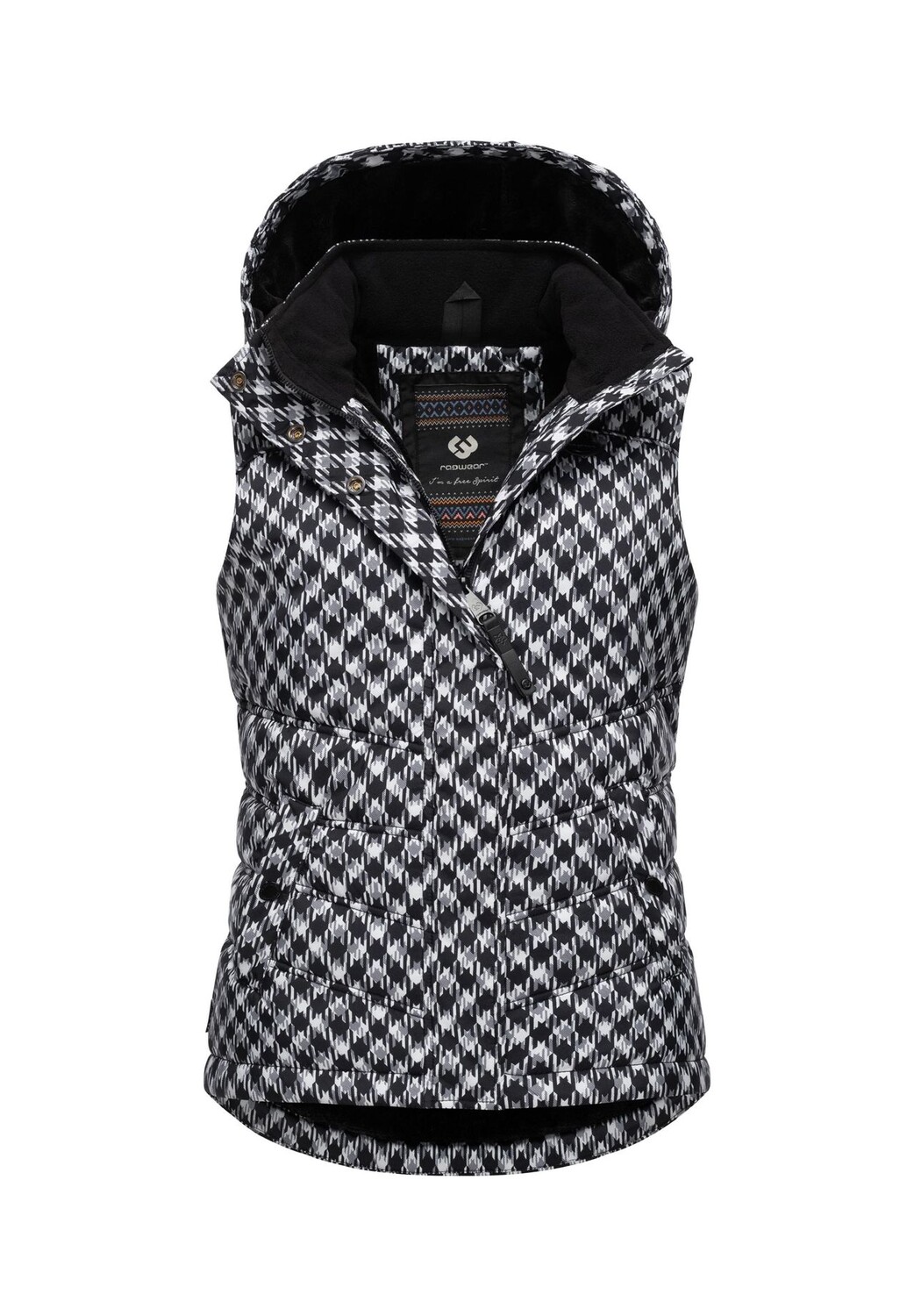 Стеганый жилет Hesty Принт Ragwear, черный
Стеганый жилет Hesty Принт Ragwear, черный