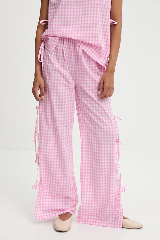 Хлопковые брюки Answear.Lab, розовый
Хлопковые брюки Answear.Lab, розовый