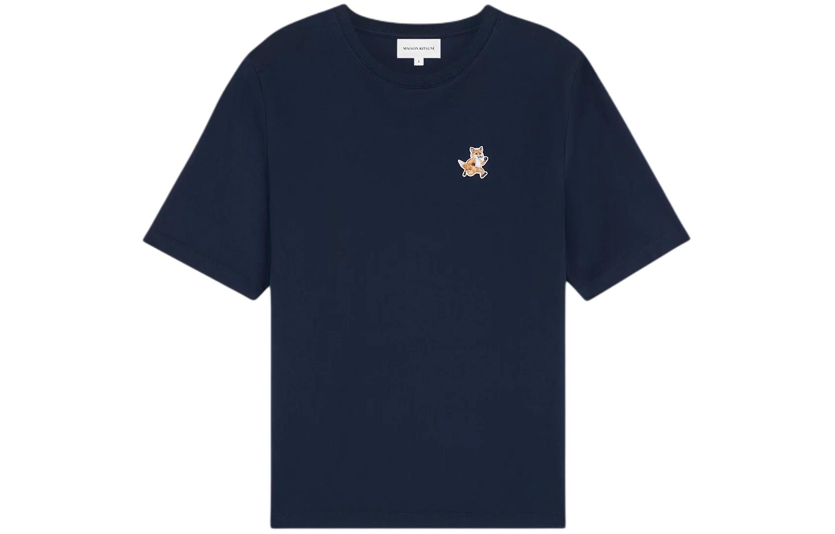 Футболка Maison Kitsuné Speedy Fox Patch Maison Kitsune, синий
Футболка Maison Kitsuné Speedy Fox Patch Maison Kitsune, синий