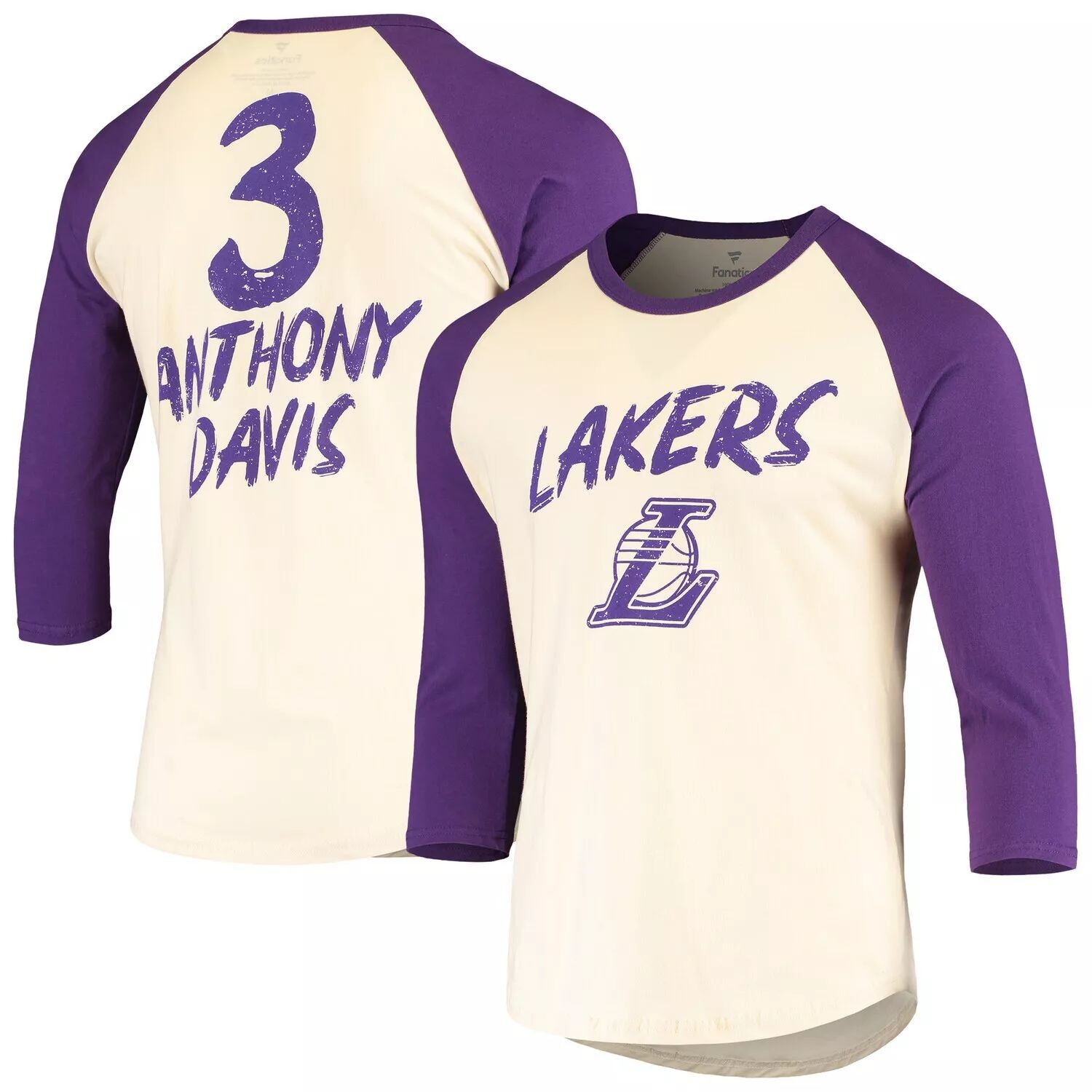 Мужская футболка Fanatics Branded Anthony Davis кремового/фиолетового цвета Los Angeles Lakers с рукавами реглан 3/4, Фиолетовый, Мужская футболка Fanatics Branded Anthony Davis кремового/фиолетового цвета Los Angeles Lakers с рукавами реглан 3/4
Мужская футболка Fanatics Branded Anthony Davis кремового/фиолетового цвета Los Angeles Lakers с рукавами реглан 3/4, Фиолетовый, Мужская футболка Fanatics Branded Anthony Davis кремового/фиолетового цвета Los Angeles Lakers с рукавами реглан 3/4