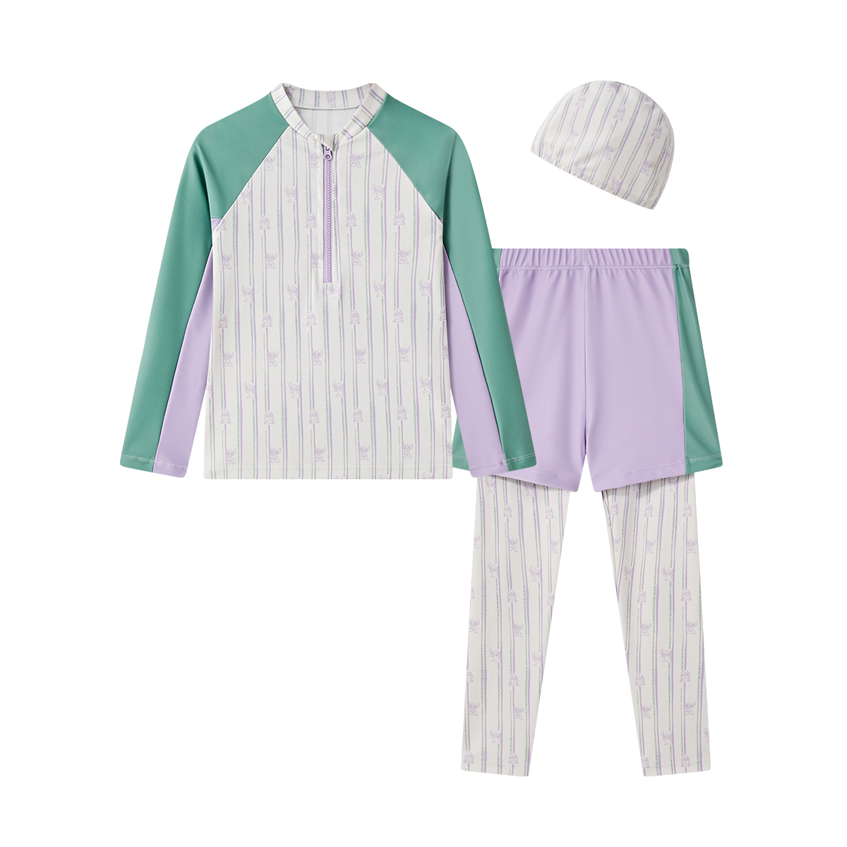 Купальник детский fitted, набор из 3 штук, для детей 3-7 лет, на все сезоны Disney, фиолетовый
Купальник детский fitted, набор из 3 штук, для детей 3-7 лет, на все сезоны Disney, фиолетовый