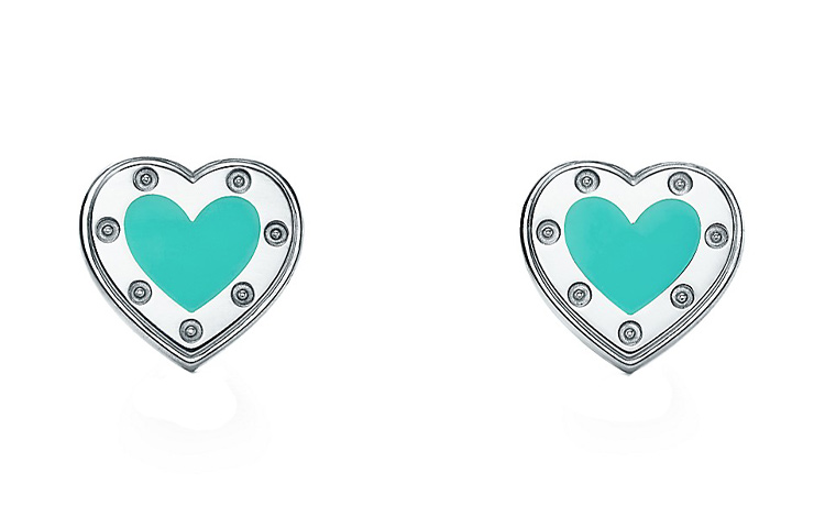 Серьги Return To Heart TIFFANY & CO., серебристо-синий
Серьги Return To Heart TIFFANY & CO., серебристо-синий