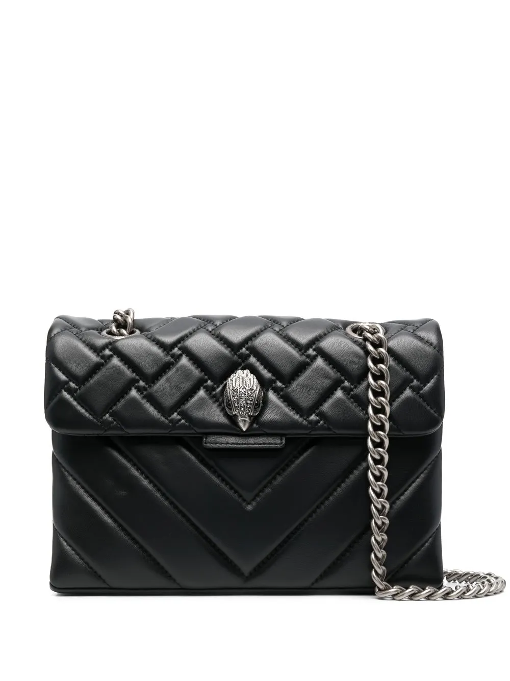 Стеганая сумка на плечо London Kurt Geiger London, черный
Стеганая сумка на плечо London Kurt Geiger London, черный