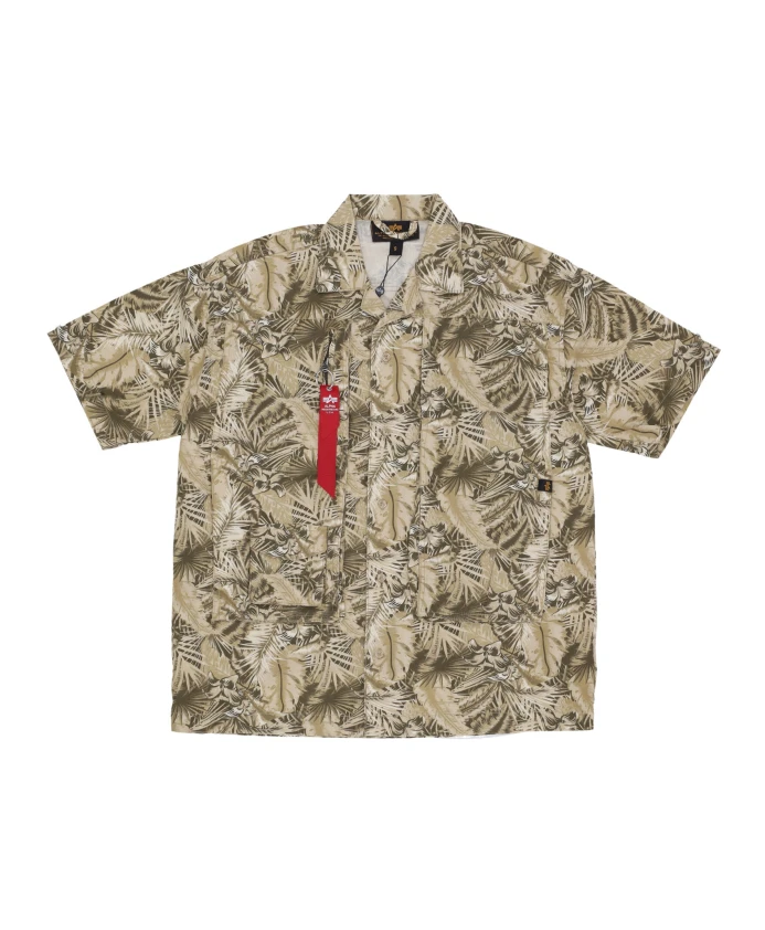 Рубашка с коротким рукавом в стиле сафари с камуфляжным рисунком «песочный» Alpha Industries, бежевый
Рубашка с коротким рукавом в стиле сафари с камуфляжным рисунком «песочный» Alpha Industries, бежевый