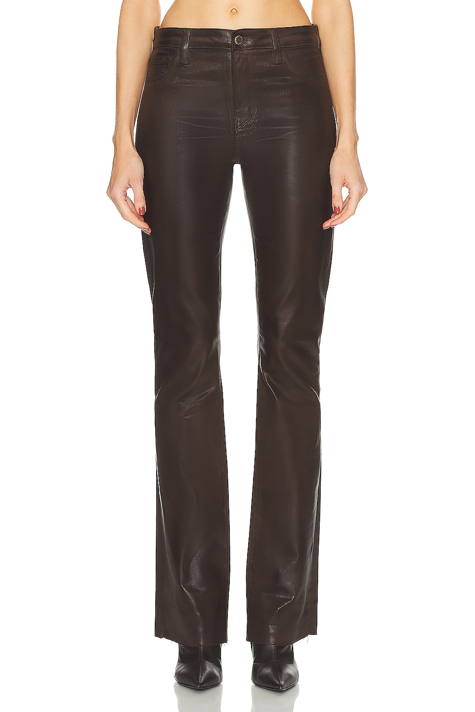 Брюки Ruth Flare L'Agence, Espresso Coated 
Брюки Ruth Flare L'Agence, Espresso Coated