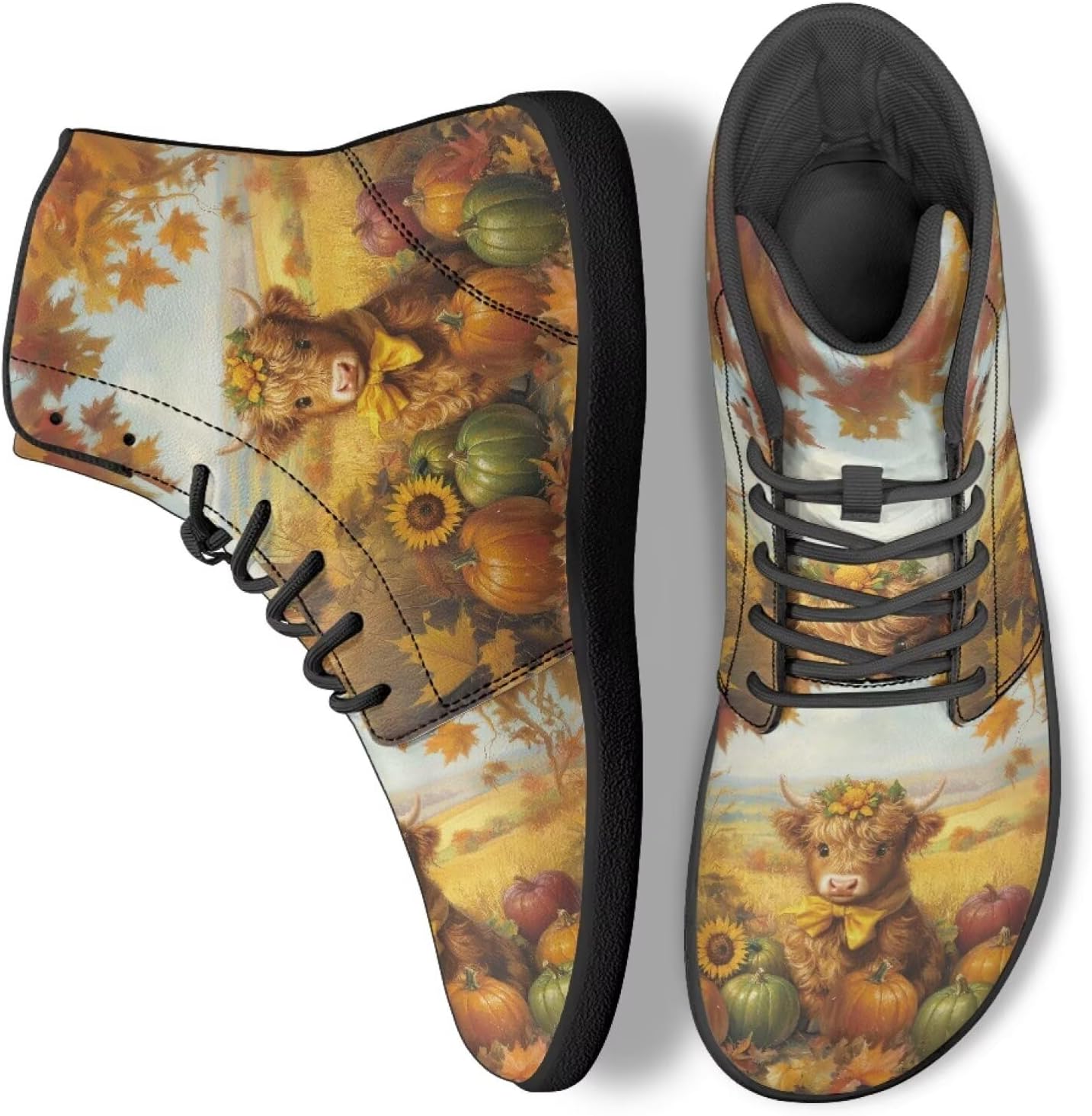 Модные кроссовки на шнуровке с высокой посадкой для работы, для мужчин и женщин, офисная обувь Ecaestolph, Highland Cow Pumpkin Maple Leaf
Модные кроссовки на шнуровке с высокой посадкой для работы, для мужчин и женщин, офисная обувь Ecaestolph, Highland Cow Pumpkin Maple Leaf