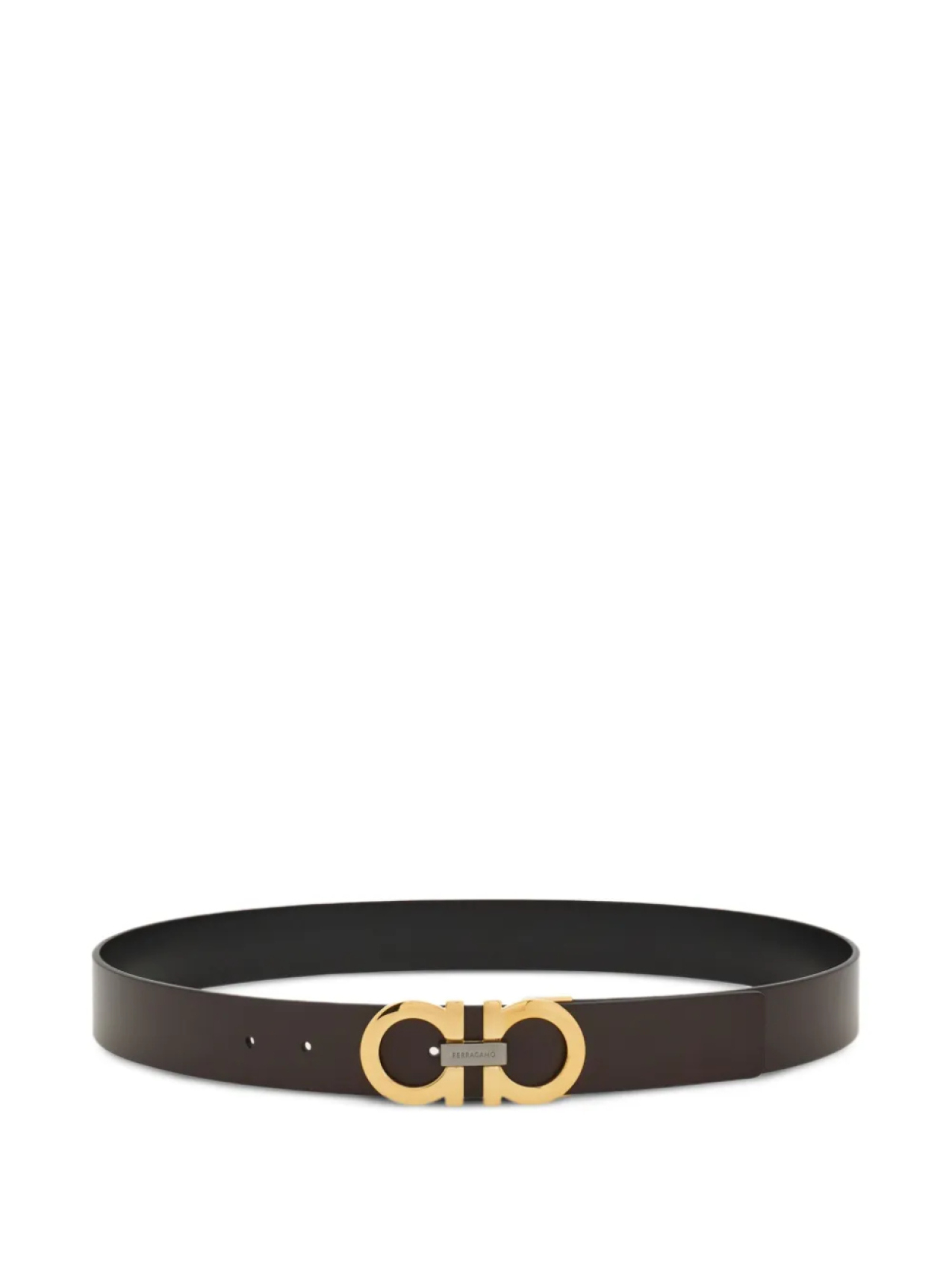 Ferragamo ремень с декором Gancini, коричневый
Ferragamo ремень с декором Gancini, коричневый