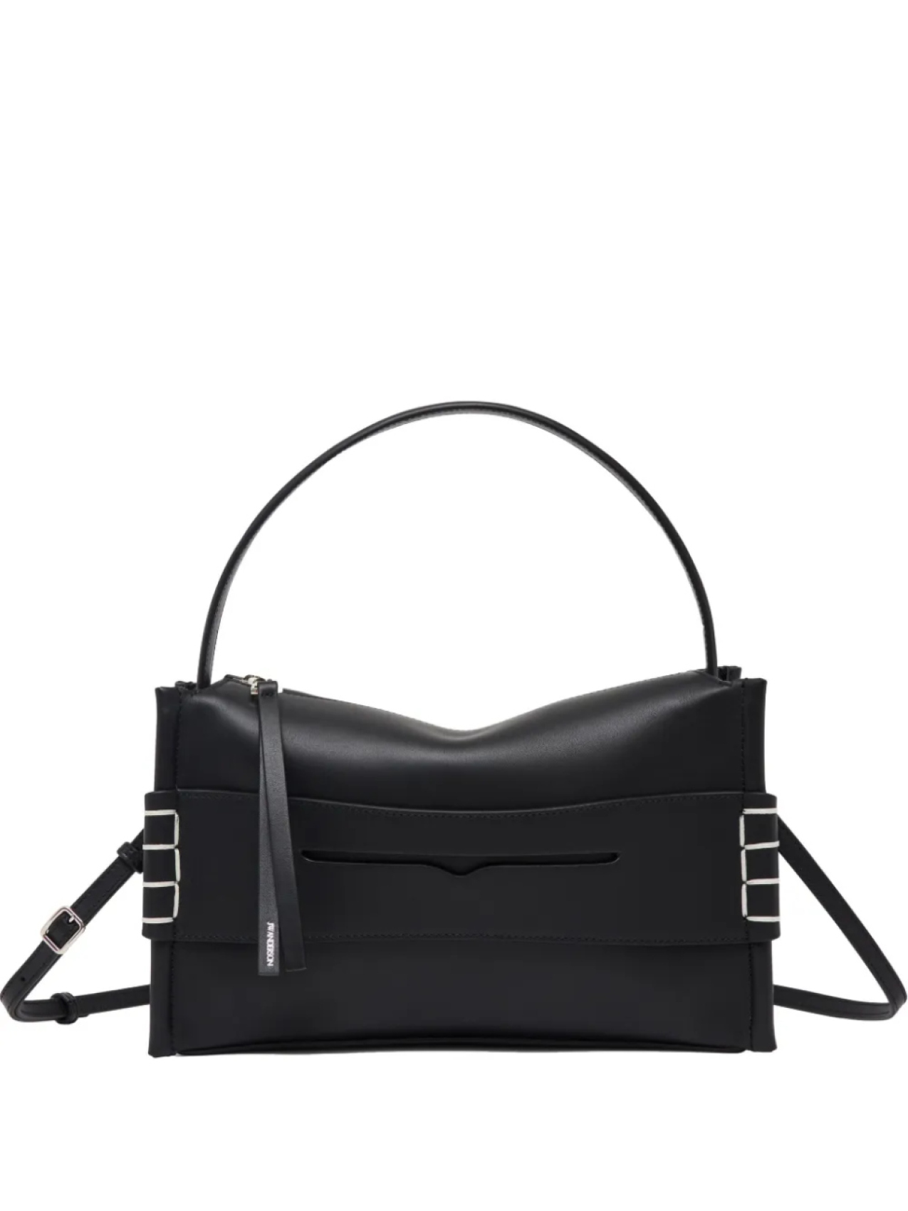 Сумка через плечо средней высоты Loafer JW Anderson, черный
Сумка через плечо средней высоты Loafer JW Anderson, черный