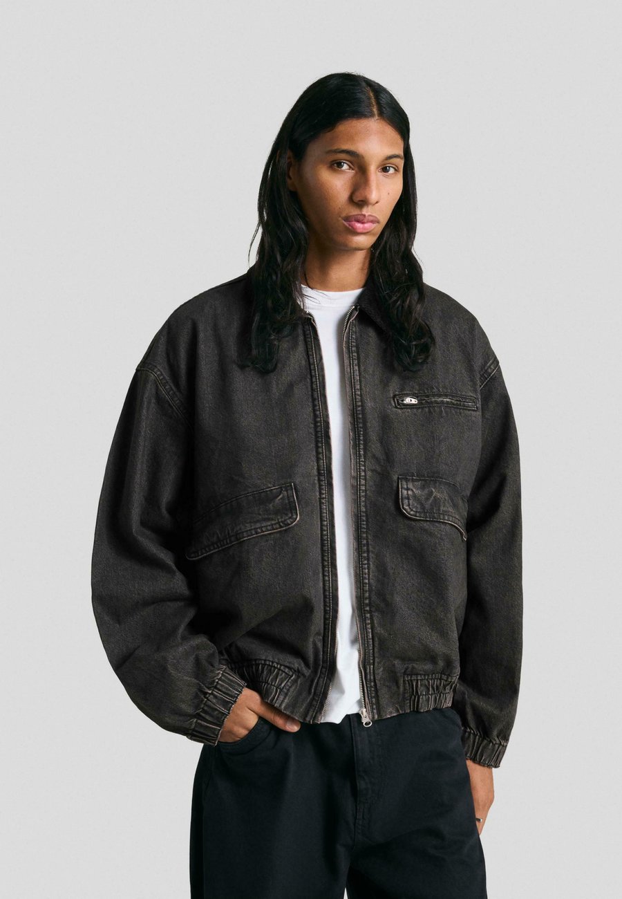 Куртка Bershka Denim jacket, Black
Куртка Bershka Denim jacket, Black