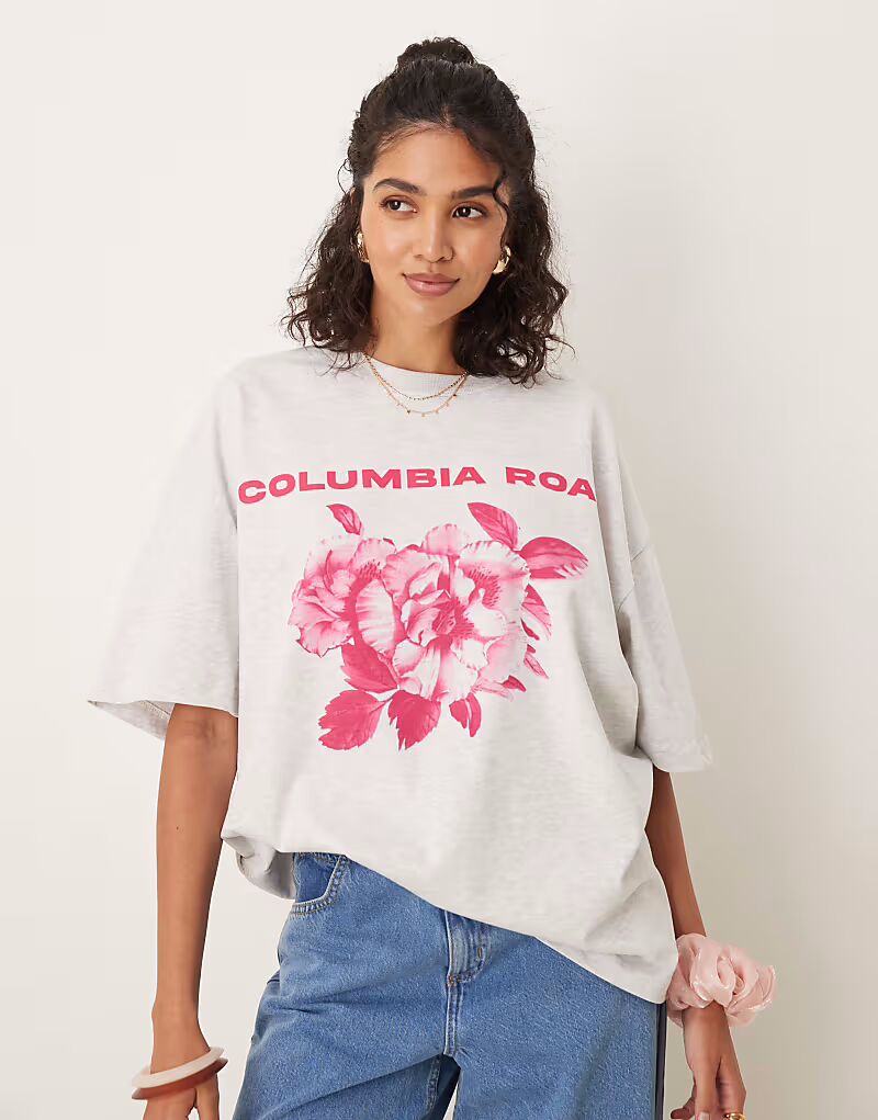 Футболка ASOS DESIGN oversize с принтом Columbia Road в цвете Ice Marl
Футболка ASOS DESIGN oversize с принтом Columbia Road в цвете Ice Marl