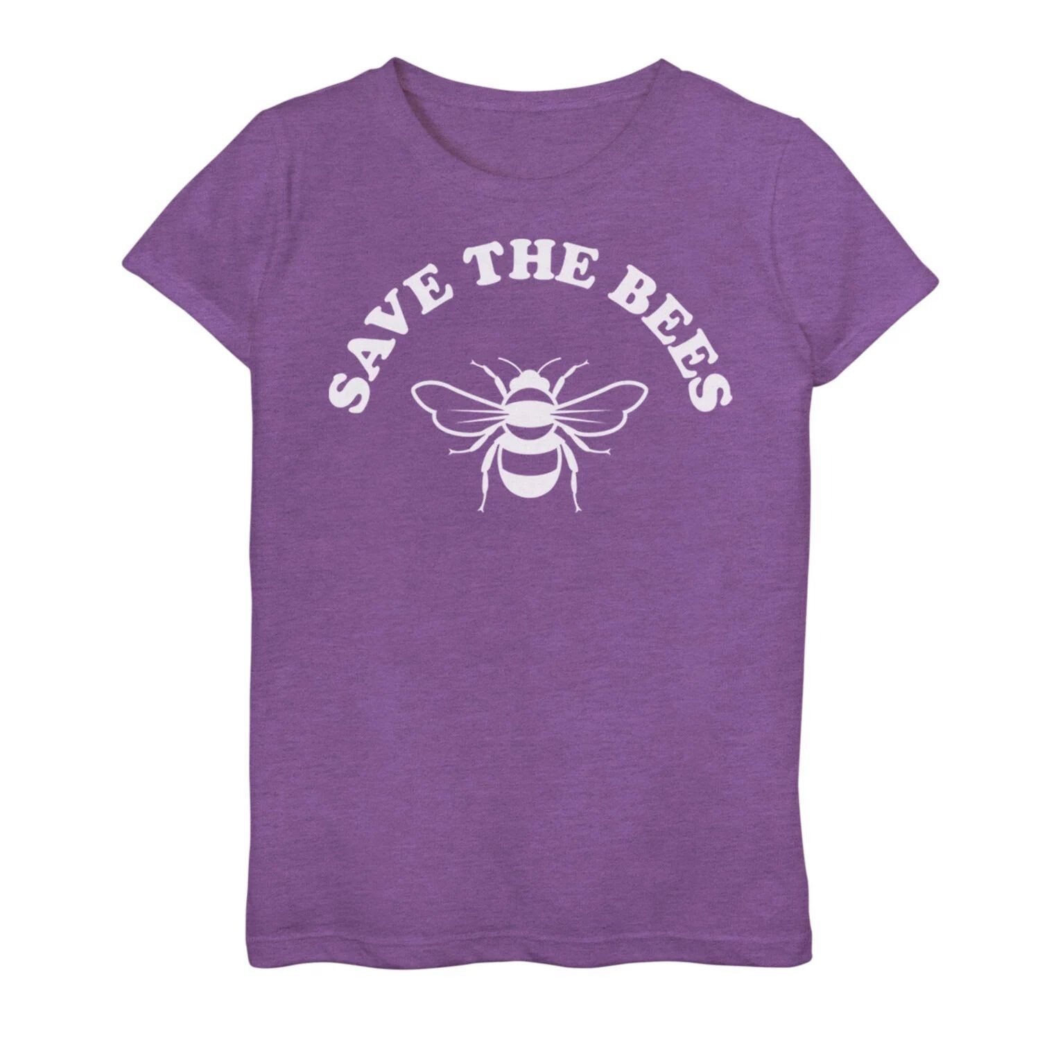 Футболка с винтажным текстом и печатью пчелы для девочек 7–16 лет Save The Bees Licensed Character
Футболка с винтажным текстом и печатью пчелы для девочек 7–16 лет Save The Bees Licensed Character