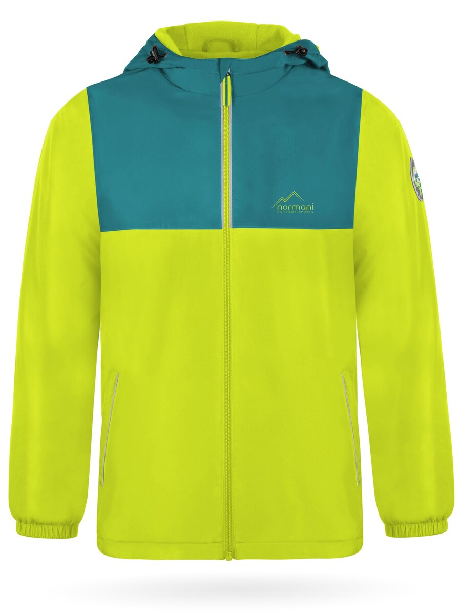 Спортивная куртка normani Tanana, лаймовый
Спортивная куртка normani Tanana, лаймовый