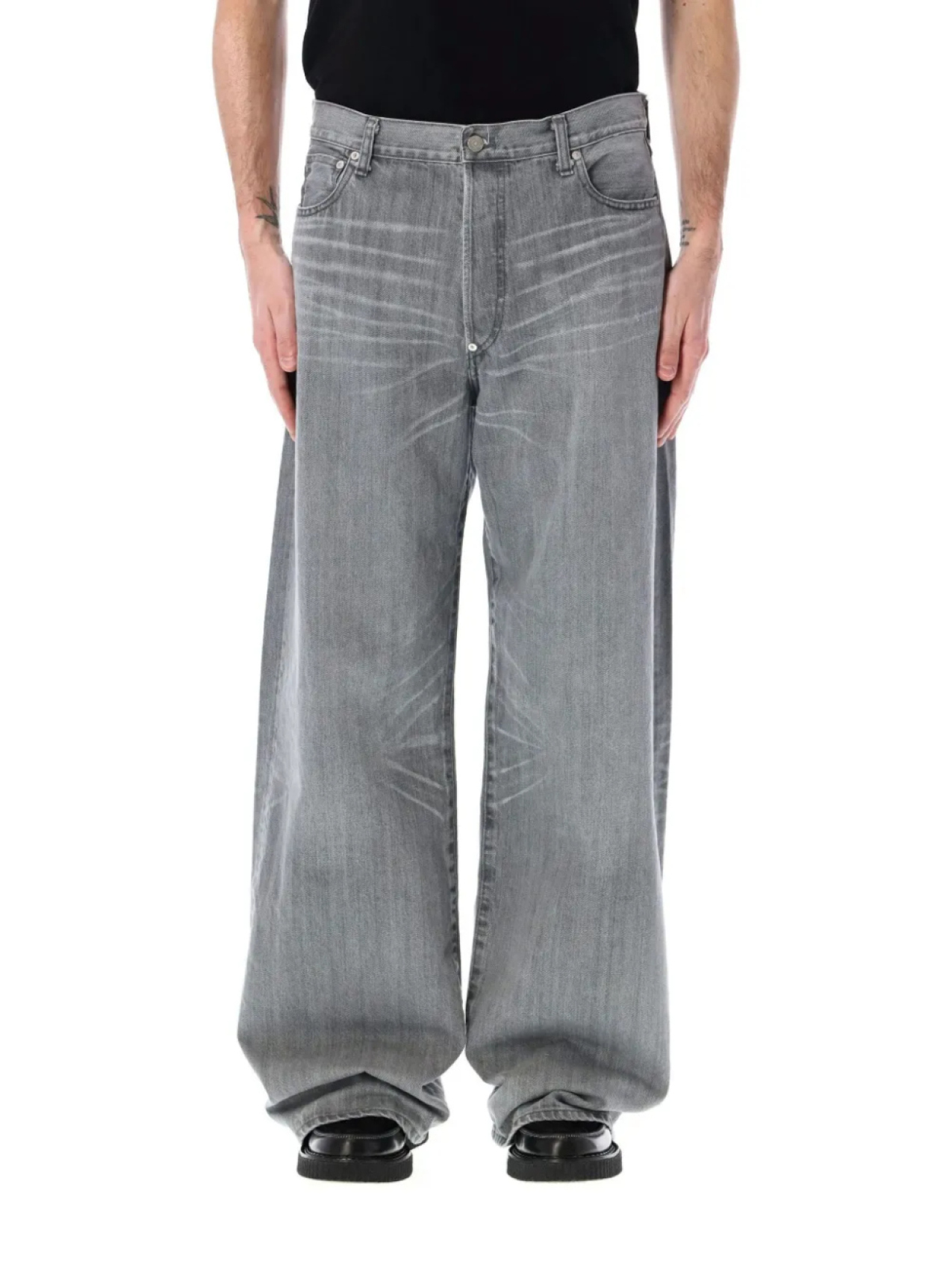 Джинсы Levi's с широкими штанинами Junya Watanabe MAN, серый
Джинсы Levi's с широкими штанинами Junya Watanabe MAN, серый