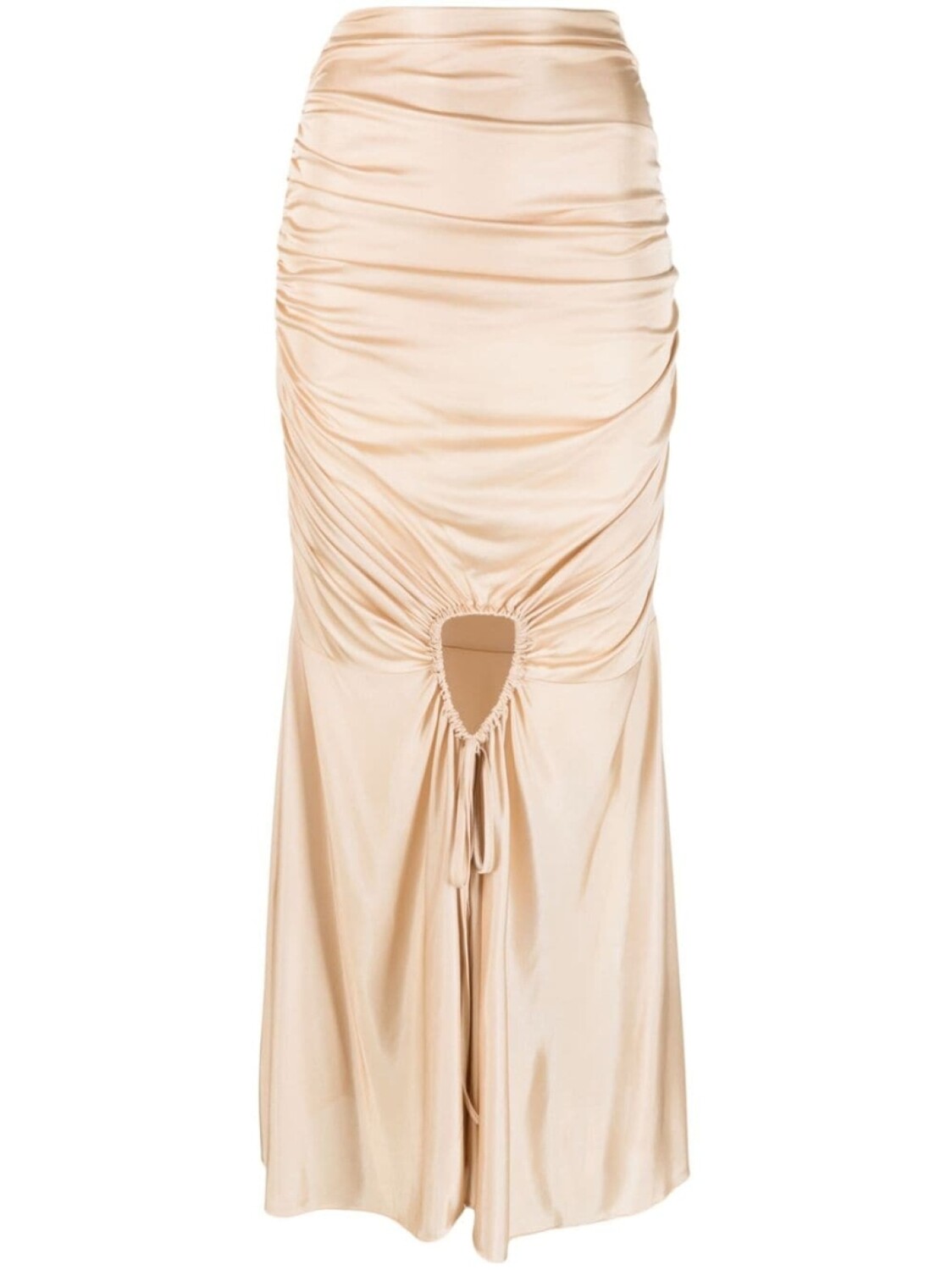 ANDREĀDAMO юбка асимметричного кроя со сборками, нейтральный цвет 
ANDREĀDAMO юбка асимметричного кроя со сборками, нейтральный цвет