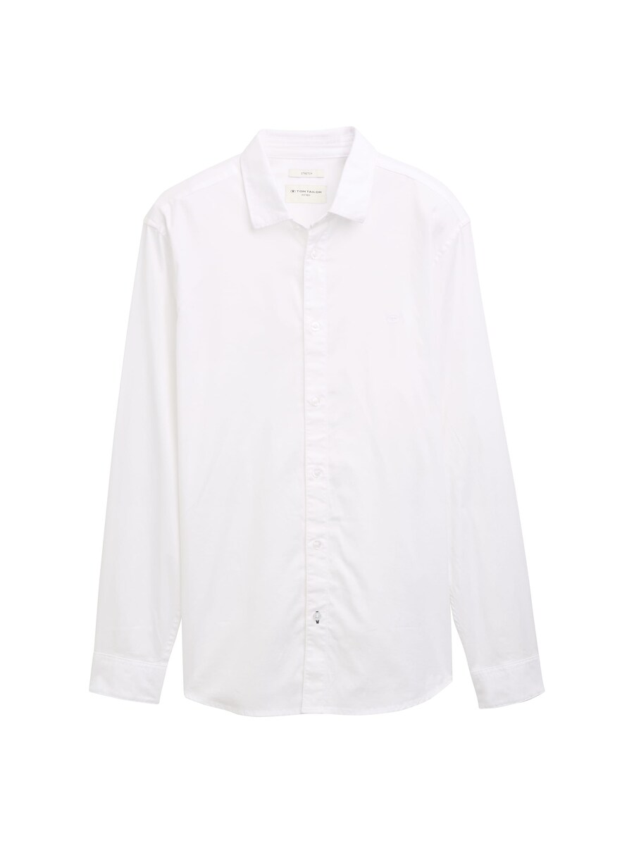 Приталенная деловая рубашка TOM TAILOR, белый
Приталенная деловая рубашка TOM TAILOR, белый