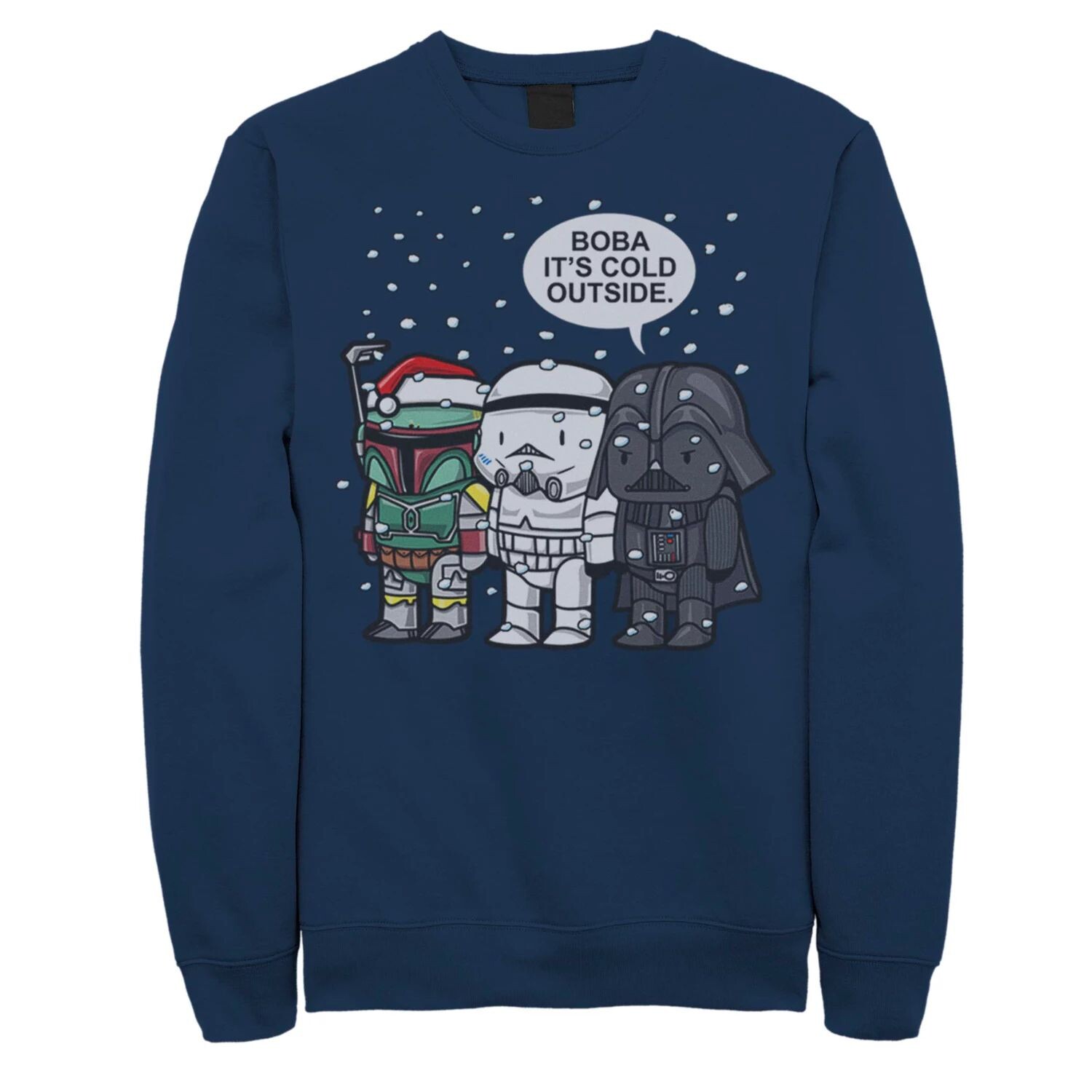 Мужские флисовые брюки в стиле «Звездные войны: Боба, на улице холодно» Licensed Character, синий 
Мужские флисовые брюки в стиле «Звездные войны: Боба, на улице холодно» Licensed Character, синий