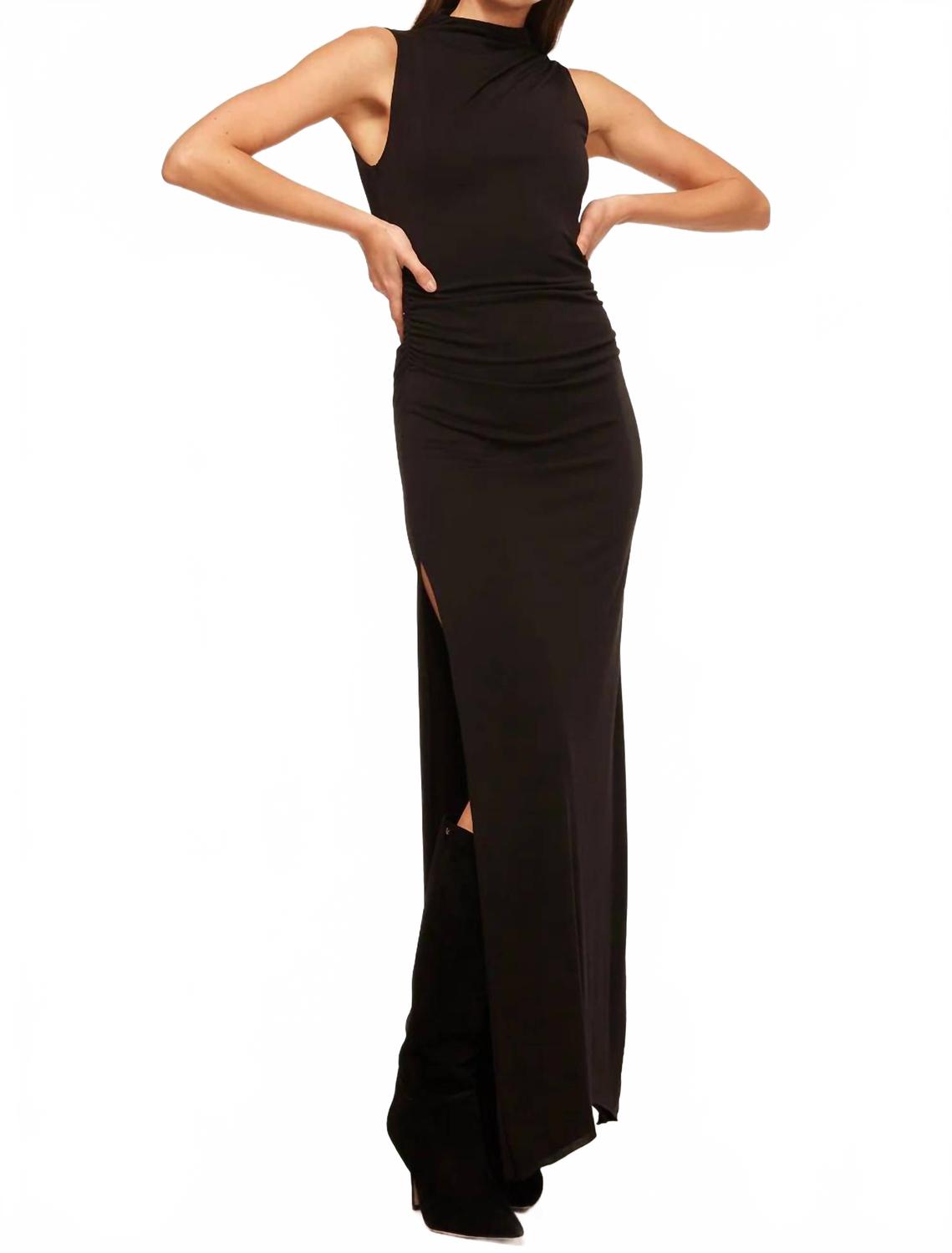 Платье Athena в черном цвете Misa Los Angeles
Платье Athena в черном цвете Misa Los Angeles