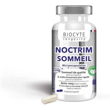 Noctrim Forte Пищевая добавка для сна и засыпания Biocyte
Noctrim Forte Пищевая добавка для сна и засыпания Biocyte