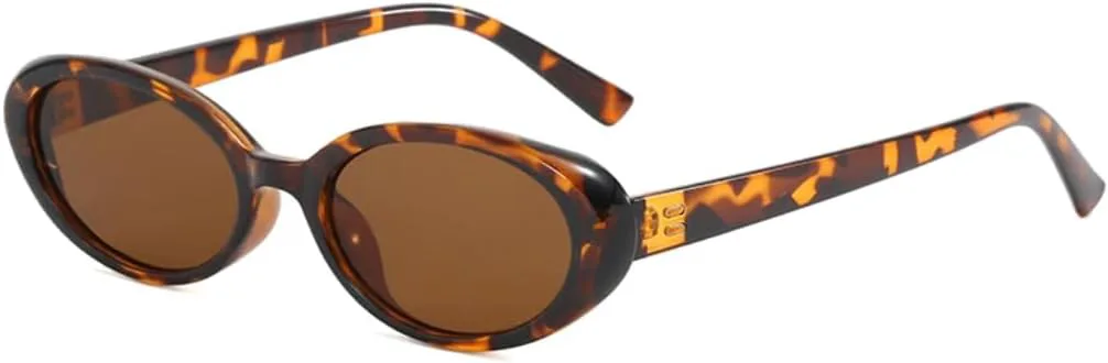 Модные маленькие овальные солнцезащитные очки для женщин и мужчин с заклепками, в стиле ретро, роскошные, с защитой от УФ-излучения UV400 UATXTAU, Leopard Brown
Модные маленькие овальные солнцезащитные очки для женщин и мужчин с заклепками, в стиле ретро, роскошные, с защитой от УФ-излучения UV400 UATXTAU, Leopard Brown