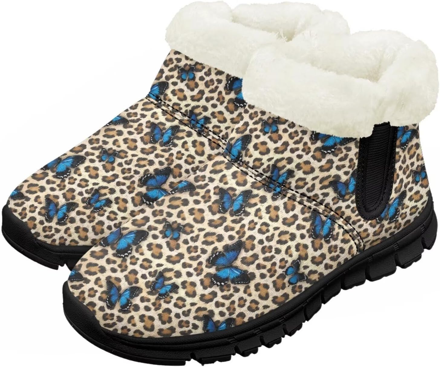 Детские зимние ботинки для девочек и мальчиков, водонепроницаемые, с противоскользящей подошвой, утепленные мехом, для улицы, зимние кроссовки для маленьких и больших детей Chririnla, Leopard Print Butterfly
Детские зимние ботинки для девочек и мальчиков, водонепроницаемые, с противоскользящей подошвой, утепленные мехом, для улицы, зимние кроссовки для маленьких и больших детей Chririnla, Leopard Print Butterfly