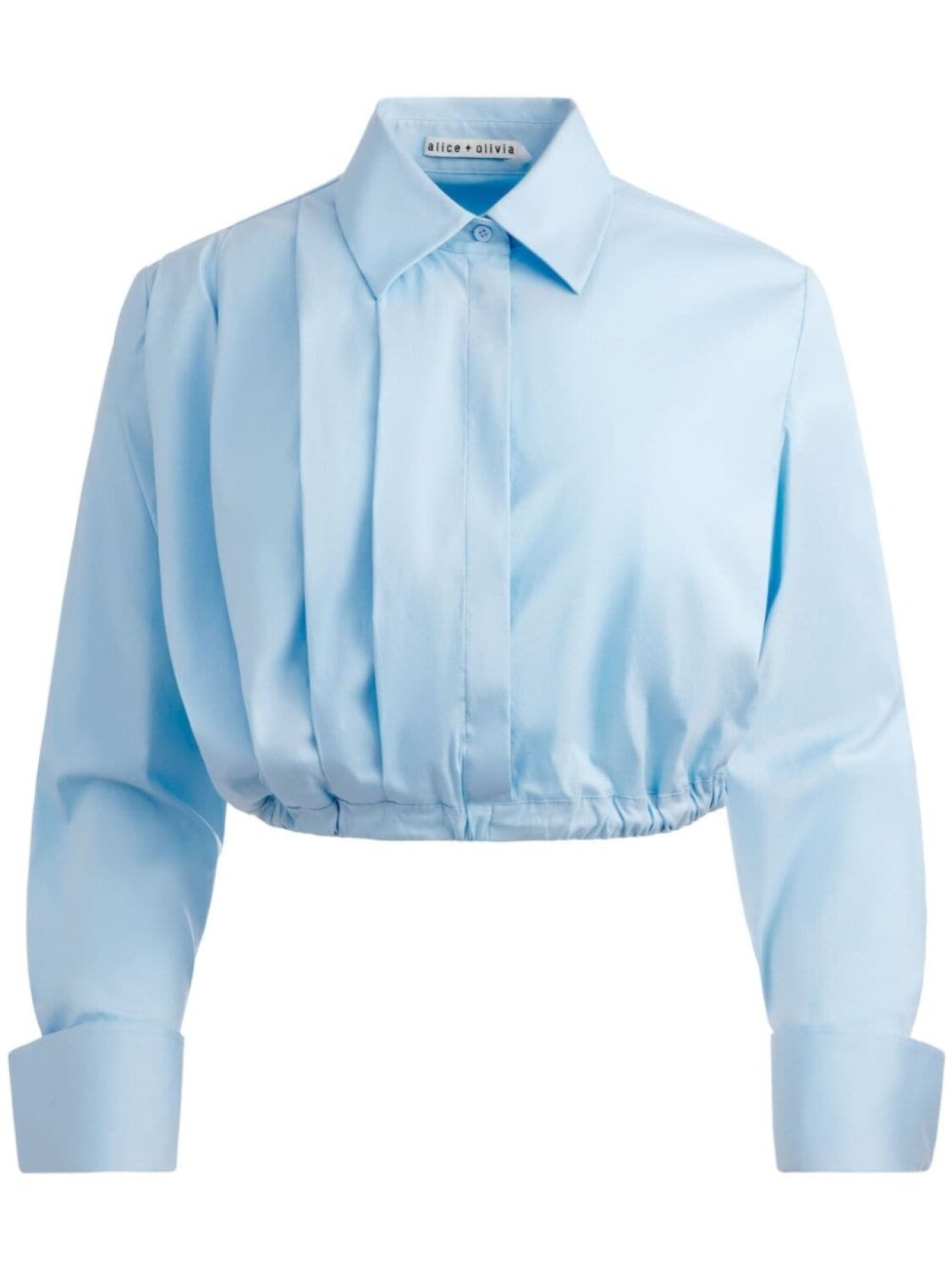 Alice + olivia поплиновая блузка Lucile со складками, синий
Alice + olivia поплиновая блузка Lucile со складками, синий