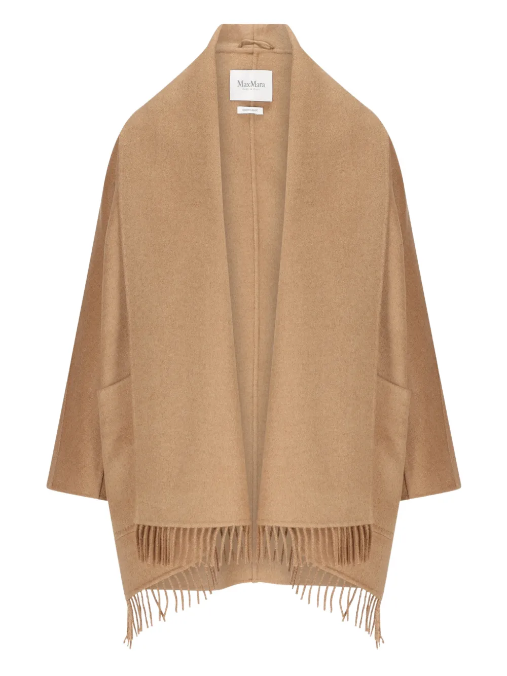Длинное пальто с бахромой и длинными рукавами Max Mara, коричневый
Длинное пальто с бахромой и длинными рукавами Max Mara, коричневый
