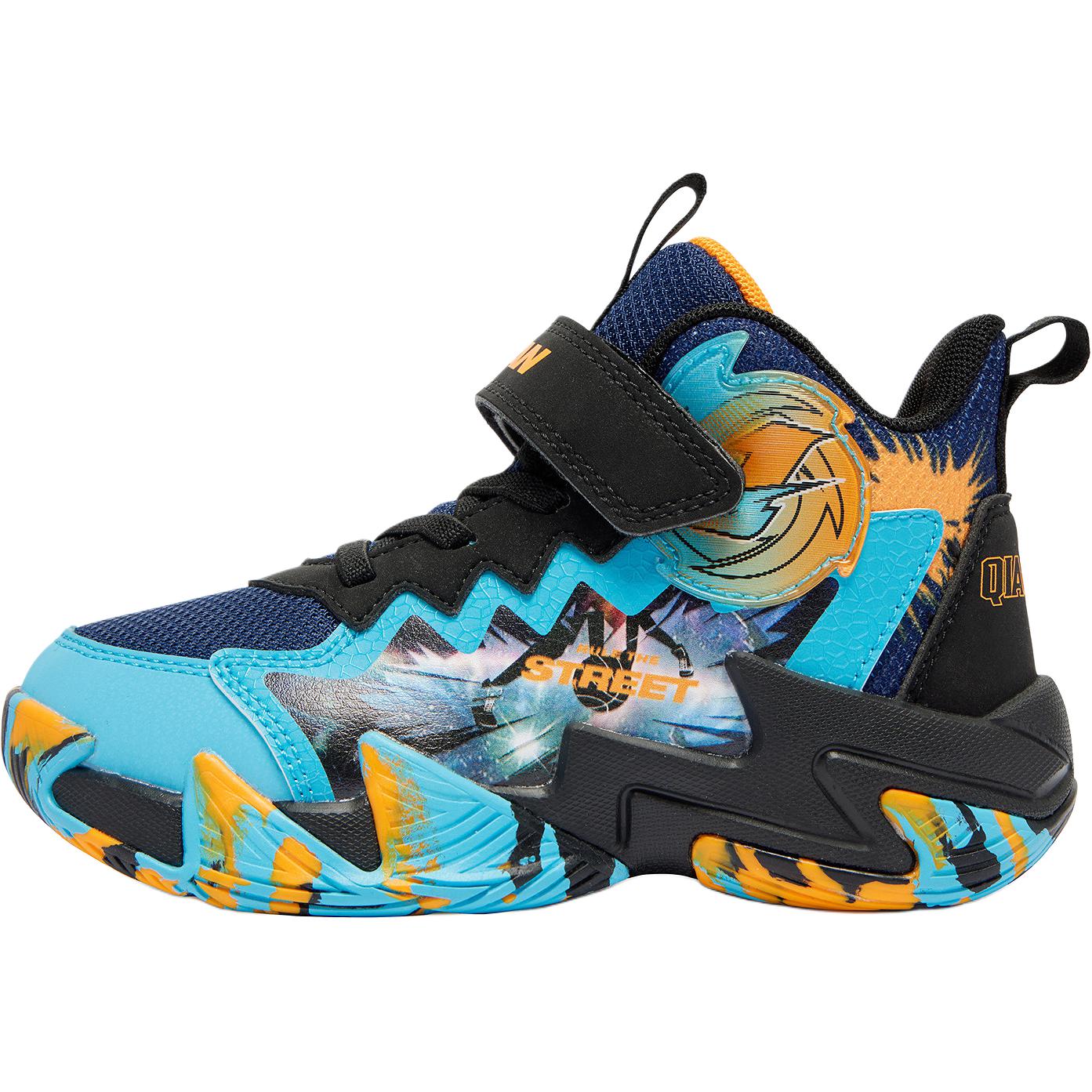 QIAODAN Детские баскетбольные кроссовки с противоскользящей подошвой, износостойкие, среднего размера, спокойные, синие/голубые, для детей от 3 до 7 лет
QIAODAN Детские баскетбольные кроссовки с противоскользящей подошвой, износостойкие, среднего размера, спокойные, синие/голубые, для детей от 3 до 7 лет